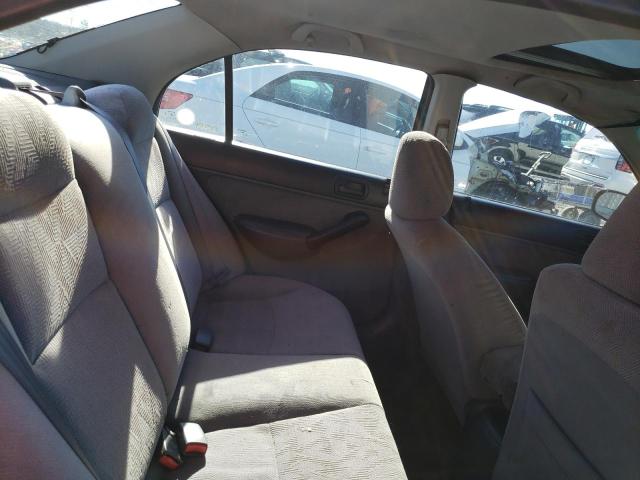 Photo 10 from auction – 2001 HONDA CIVIC LX with VIN 1HGES16531L019345
