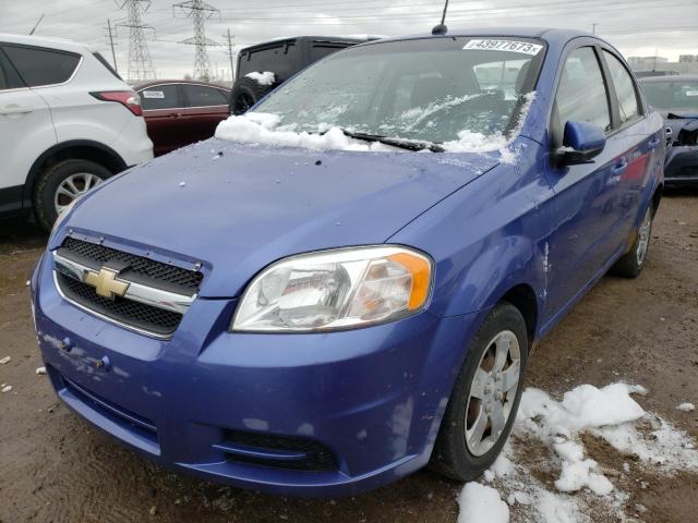 CHEVROLET AVEO LS 2009 with VIN KL1TD56E79B650468 - Photo from auction