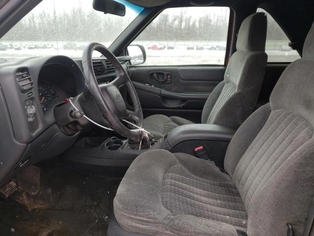 Photo 7 from auction – 2002 CHEVROLET S 10 with VIN 1GNCT18W82K123790