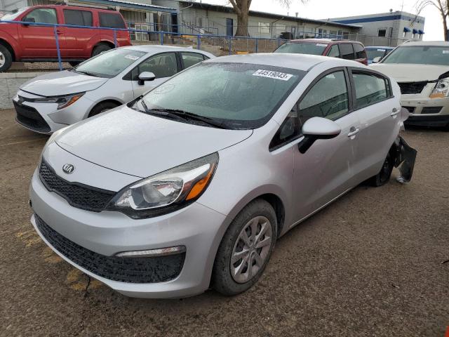 KIA RIO LX 2016 with VIN KNADM4A3XG6586474 - Photo from auction