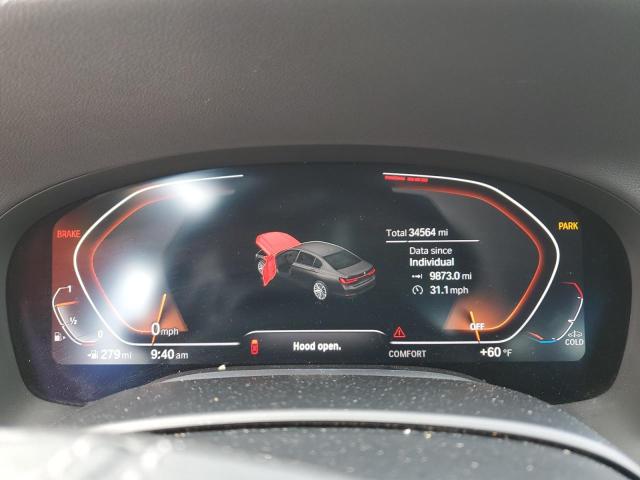 Photo 9 from auction – 2022 BMW 740 I with VIN WBA7T2C02NCH30785
