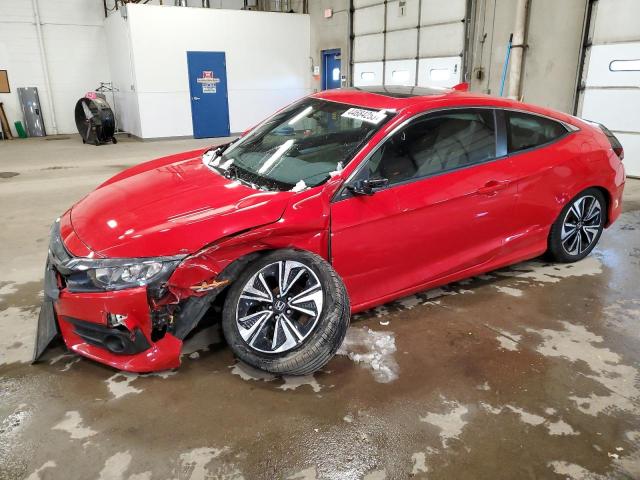 HONDA CIVIC EX 2018 with VIN 2HGFC3B37JH356857 - Photo from auction