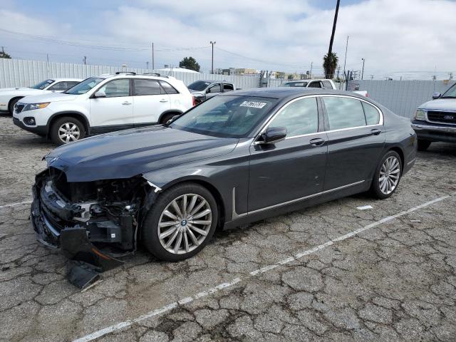 BMW 740 I 2022 with VIN WBA7T2C02NCH30785 - Photo from auction