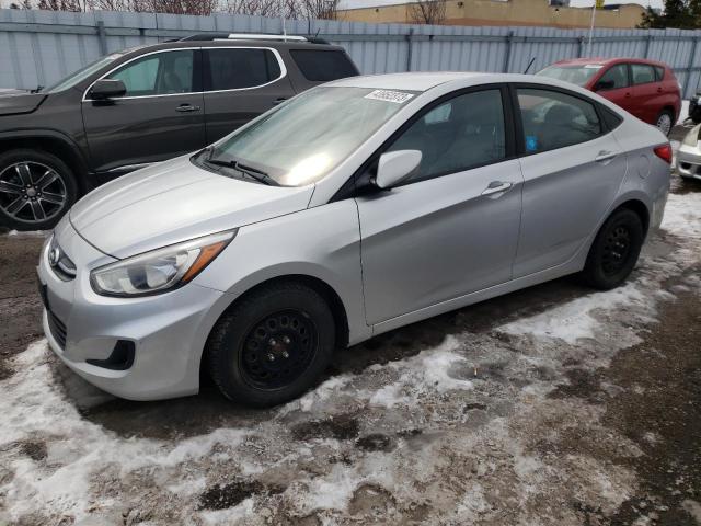 HYUNDAI ACCENT SE 2017 with VIN KMHCT4AE7HU190563 - Photo from auction