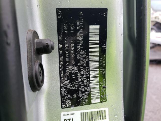 Photo 14 from auction – 2020 TOYOTA SIENNA XLE with VIN 5TDYZ3DC4LS077972