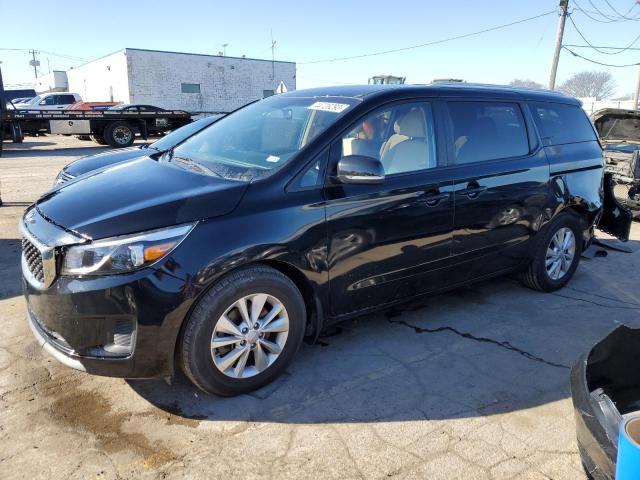 KIA SEDONA LX 2016 with VIN KNDMB5C19G6133182 - Photo from auction