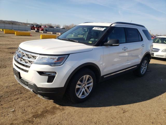FORD EXPLORER X 2018 with VIN 1FM5K8D85JGB78747 - Photo from auction