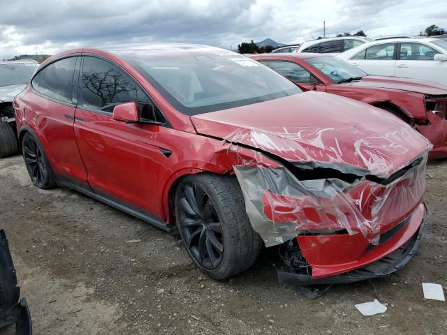 Photo 4 from auction – 2022 TESLA MODEL X with VIN 7SAXCBE61NF338310