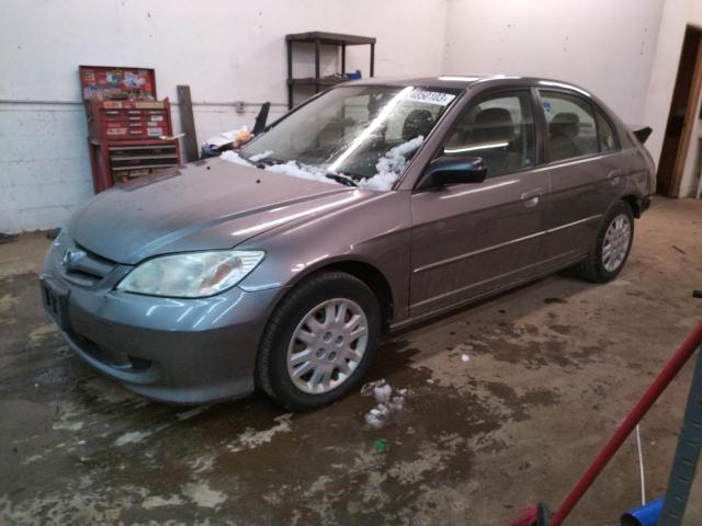 Photo 1 from auction – 2005 HONDA CIVIC with VIN 2HGES16685H615739