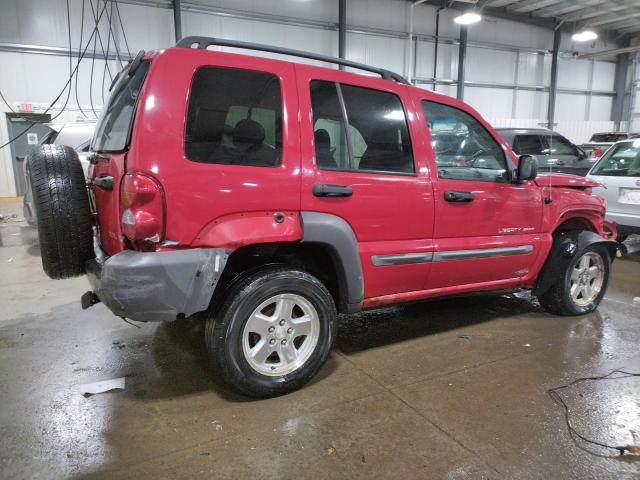 Photo 3 from auction – 2002 JEEP LIBERTY SP with VIN 1J4GL48K42W299294