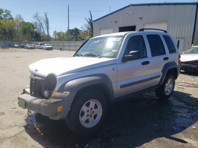 Photo 1 from auction – 2005 JEEP LIBERTY SP with VIN 1J4GL48K35W676010