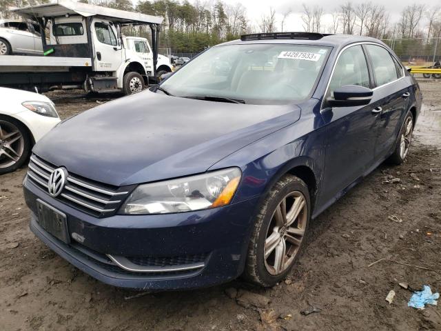 VOLKSWAGEN PASSAT SE 2014 with VIN 1VWBT7A38EC073539 - Photo from auction