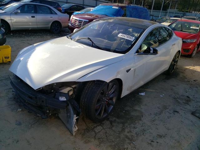 TESLA MODEL S 2015 with VIN 5YJSA1E40FF106501 - Photo from auction