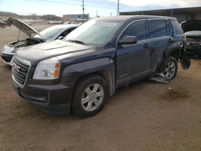 GMC TERRAIN SL 2016 with VIN 2GKFLSEK0G6345994 - Photo from auction