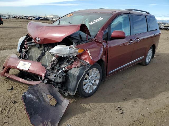 TOYOTA SIENNA XLE 2015 with VIN 5TDDK3DC1FS127587 - Photo from auction