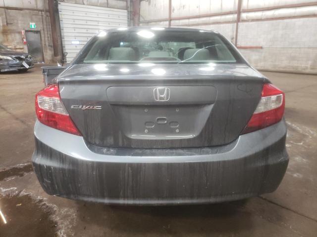 Photo 6 from auction – 2012 HONDA CIVIC LX with VIN 2HGFB2F52CH106454