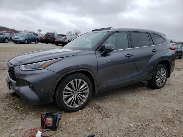 TOYOTA HIGHLANDER 2021 with VIN 5TDEBRCHXMS025481 - Photo from auction