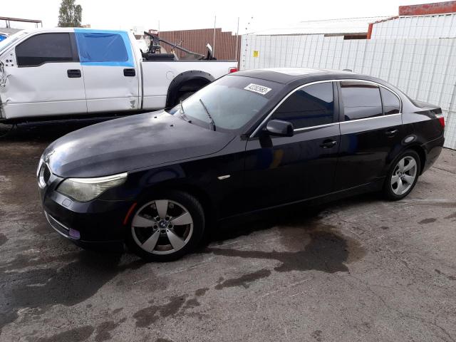 BMW 528 I 2008 with VIN WBANU53558CT11462 - Photo from auction