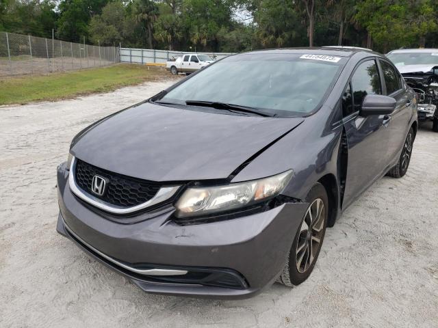 HONDA CIVIC EX 2015 with VIN 19XFB2F84FE055578 - Photo from auction