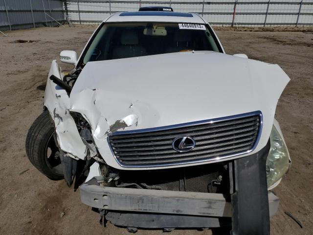 Photo 5 from auction – 2001 LEXUS LS 430 with VIN JTHBN30F310007122