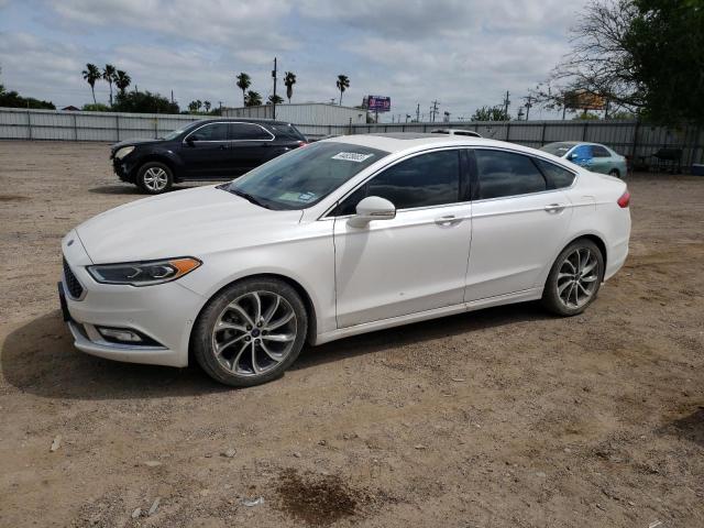 FORD FUSION TIT 2017 with VIN 3FA6P0K95HR342627 - Photo from auction