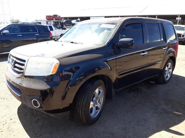 HONDA PILOT EXL 2015 with VIN 5FNYF4H69FB005581 - Photo from auction