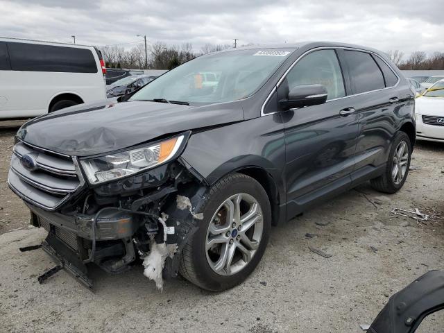 FORD EDGE TITAN 2017 with VIN 2FMPK3K90HBB75618 - Photo from auction