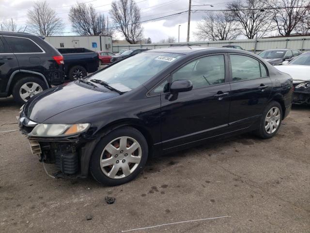 HONDA CIVIC LX 2010 with VIN 19XFA1F59AE034236 - Photo from auction