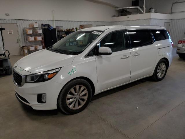 KIA SEDONA EX 2016 with VIN KNDMC5C15G6181727 - Photo from auction
