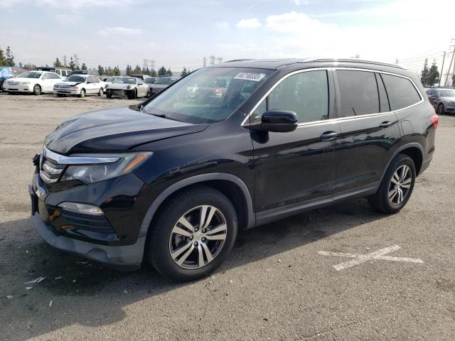 HONDA PILOT EXLN 2017 with VIN 5FNYF5H71HB003597 - Photo from auction