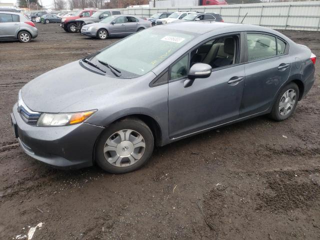 HONDA CIVIC HYBR 2012 with VIN JHMFB4F29CS010120 - Photo from auction