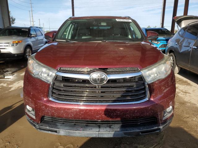Photo 5 from auction – 2014 TOYOTA HIGHLANDER with VIN 5TDYKRFH9ES011145