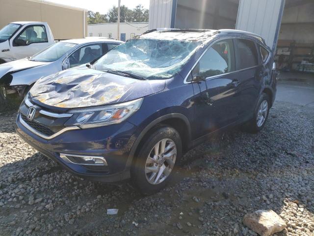 HONDA CR-V EXL 2015 with VIN 2HKRM4H77FH627889 - Photo from auction