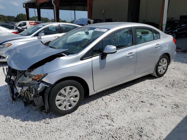 HONDA CIVIC LX 2012 with VIN 2HGFB2F54CH318109 - Photo from auction