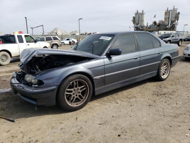 BMW 740 I AUTO 2001 with VIN WBAGG83461DN87593 - Photo from auction