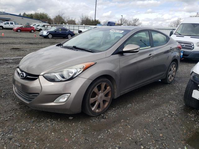 HYUNDAI ELANTRA 2012 with VIN 5NPDH4AE1CH087412 - Photo from auction