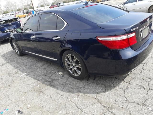 Photo 6 from auction – 2007 LEXUS LS 460 with VIN JTHBL46F175044992