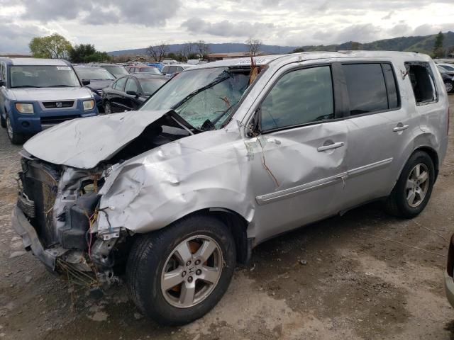 HONDA PILOT EXL 2009 with VIN 5FNYF38519B019254 - Photo from auction