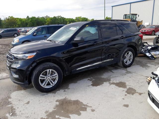 FORD EXPLORER X 2021 with VIN 1FMSK7DH1MGB76821 - Photo from auction