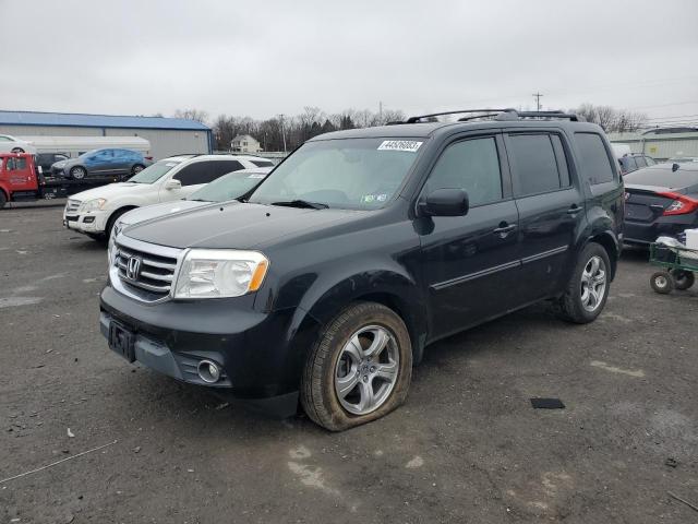 HONDA PILOT EXLN 2015 with VIN 5FNYF4H74FB078091 - Photo from auction