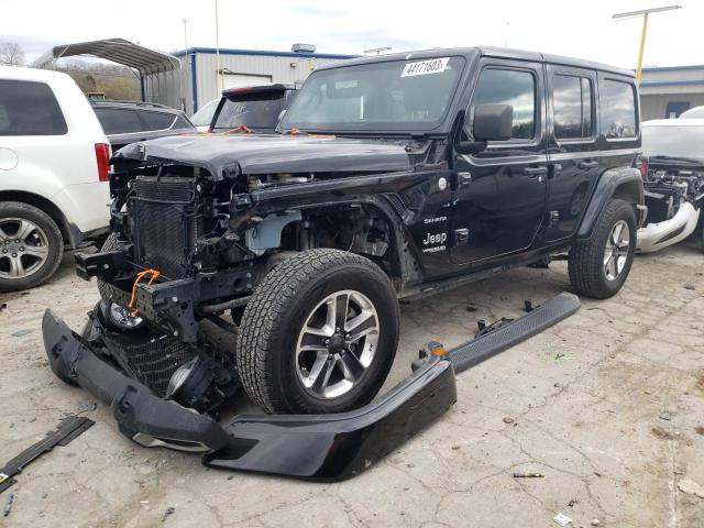 JEEP WRANGLER U 2018 with VIN 1C4HJXEG1JW305763 - Photo from auction