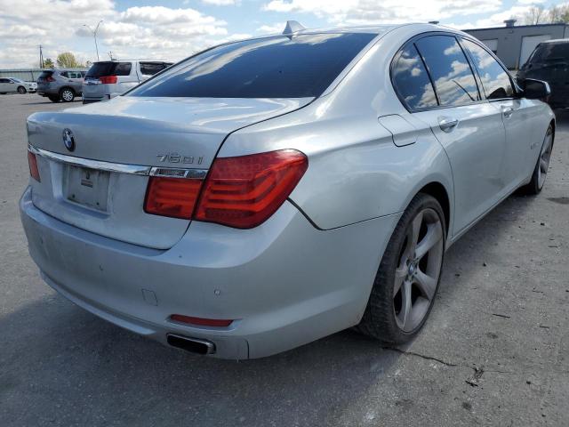 Photo 3 from auction – 2009 BMW 750 I with VIN WBAKA83549CY33711