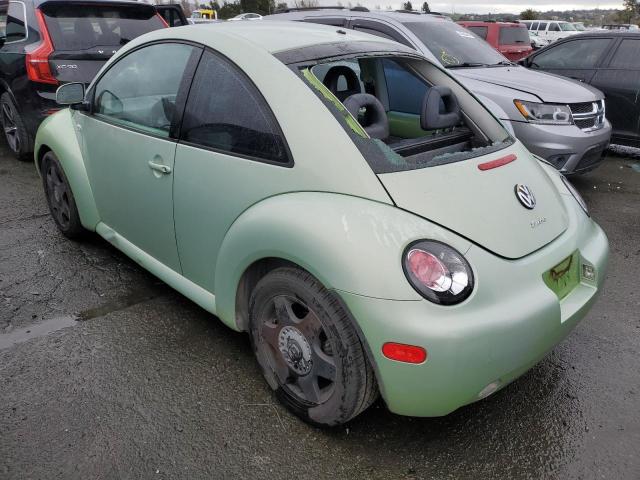 Photo 2 from auction – 2000 VOLKSWAGEN NEW BEETLE with VIN 3VWDD21C0YM498958