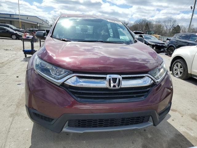 Photo 5 from auction – 2017 HONDA CR-V LX with VIN 7FARW5H36HE006131