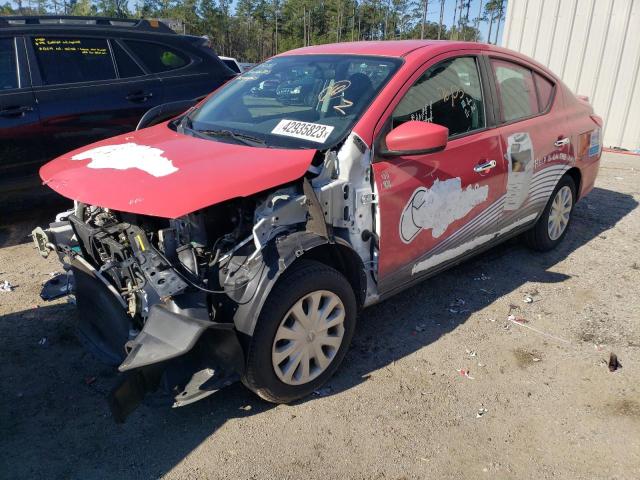 NISSAN VERSA S 2019 with VIN 3N1CN7AP8KL827630 - Photo from auction