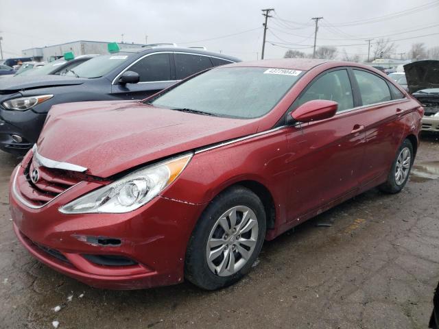 HYUNDAI SONATA GLS 2012 with VIN 5NPEB4AC3CH484107 - Photo from auction