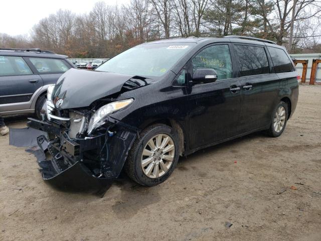 TOYOTA SIENNA XLE 2013 with VIN 5TDDK3DC9DS051808 - Photo from auction