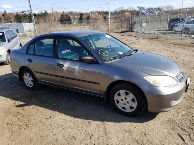 Photo 4 from auction – 2005 HONDA CIVIC DX with VIN 2HGES16435H526305