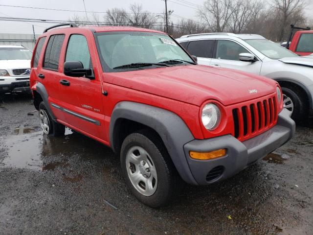 Photo 4 from auction – 2003 JEEP LIBERTY SP with VIN 1J4GL48K23W587011