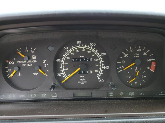 Photo 9 from auction – 1992 MERCEDES-BENZ 300 E with VIN WDBEA30E3NB619265